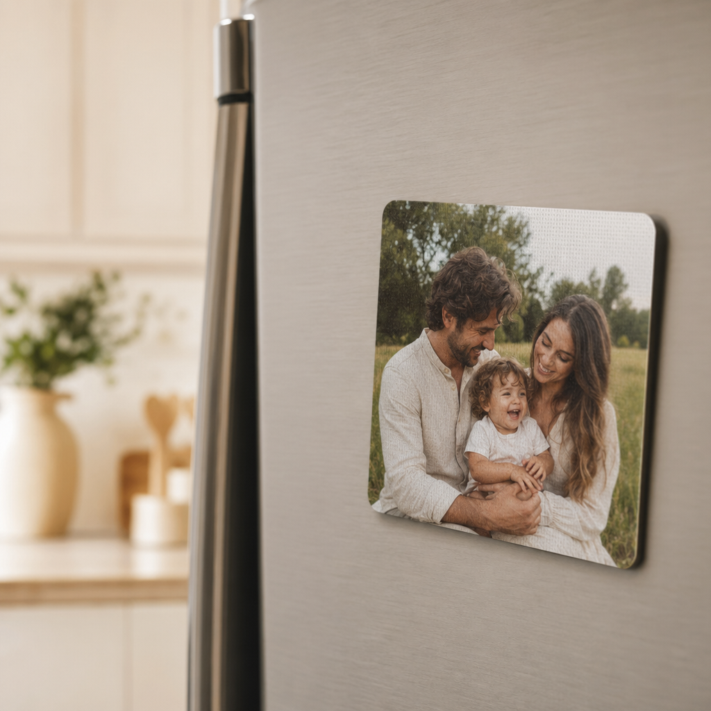 Family photo magnets